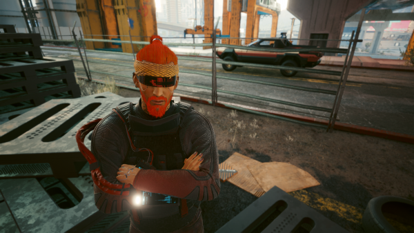 ВИ - мужик.. Cyberpunk 2077 глазами Windfire