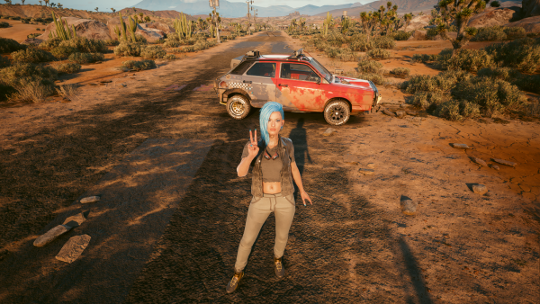 Почти самое начало.. Cyberpunk 2077 глазами Windfire