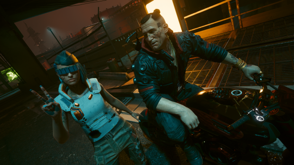 VEE и Джеки.. Cyberpunk 2077 глазами Windfire