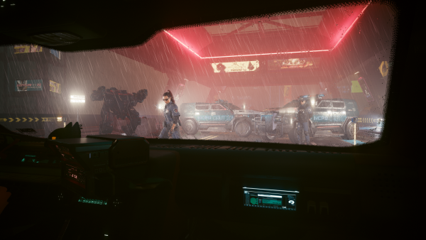 Ливень.. Cyberpunk 2077 (ver 2.0)