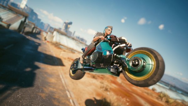 Любимое место Ви для прыжков.. Cyberpunk 2077