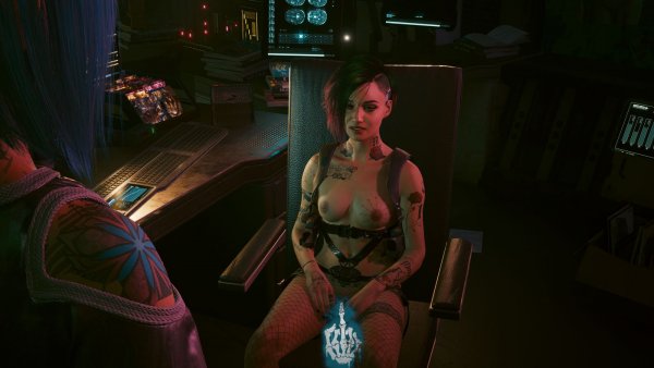 ДЖУДИ.. Cyberpunk 2077 глазами Windfire