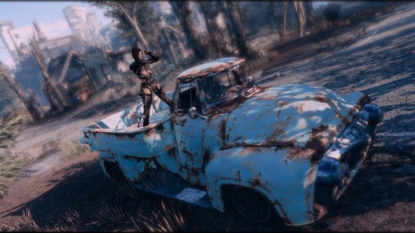 Грузовик.. Fallout-4 (Сборка 9.0)