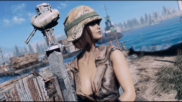 Поселенка на посту.. Fallout-4 (Сборка 9.0)