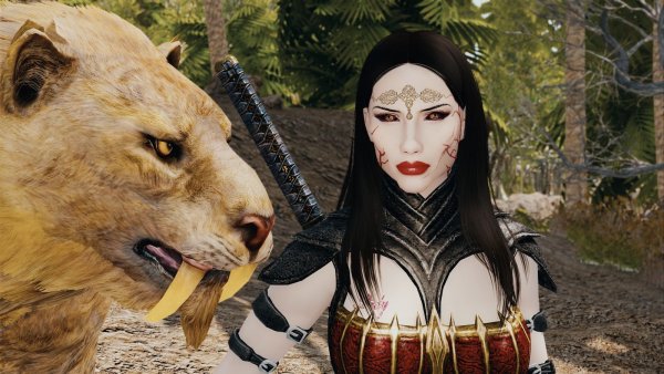 Велена и большой кись.. Skyrim SE (Тропики 7.0)