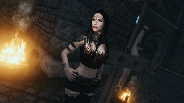 У мрачного замка.. Skyrim SE (Тропики 7.0)