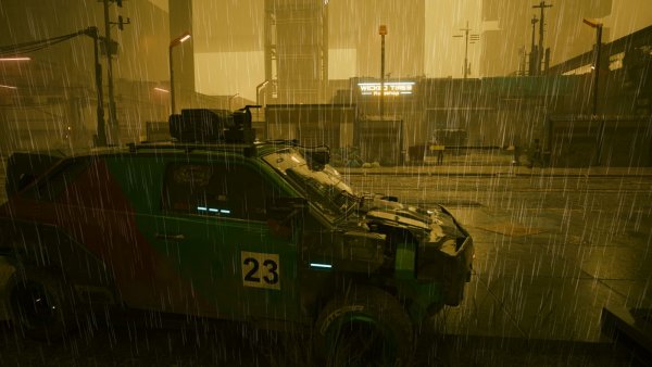 В любую погоду - на работу. Cyberpunk 2077 глазами Windfire