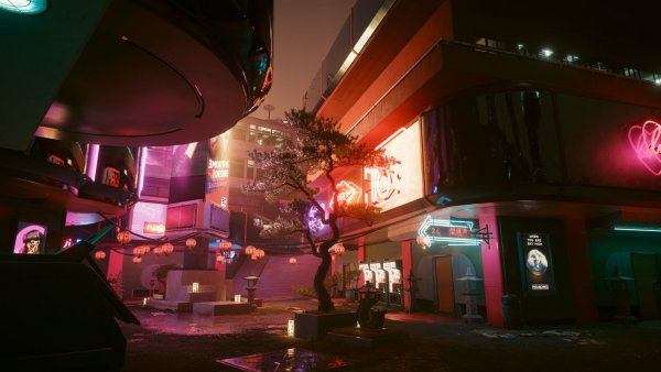 Китайский район.. Cyberpunk 2077 глазами Windfire