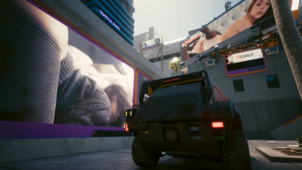 Вид сзади.. Cyberpunk 2077 глазами Windfire