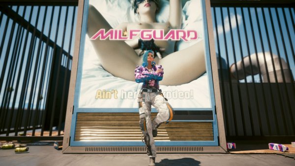 Только для взрослых ;) Cyberpunk 2077 глазами Windfire