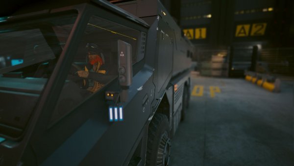 Грузовик.. Cyberpunk 2077 глазами Windfire