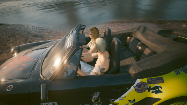 Ви привёз Альт на дикий пляж .