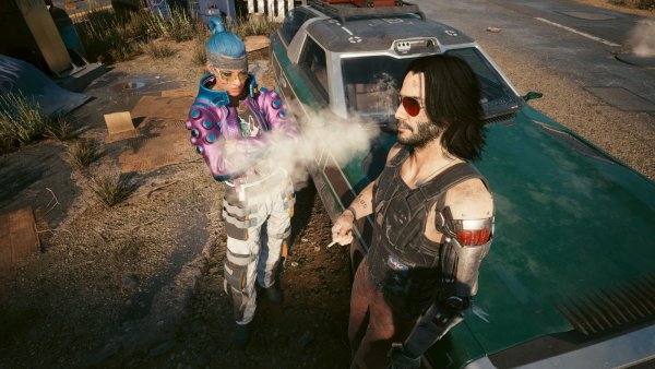 Сильверхенд и Ви. Cyberpunk 2077 глазами Windfire