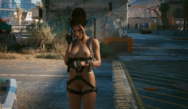 Панам голышом.. Cyberpunk 2077 глазами Windfire