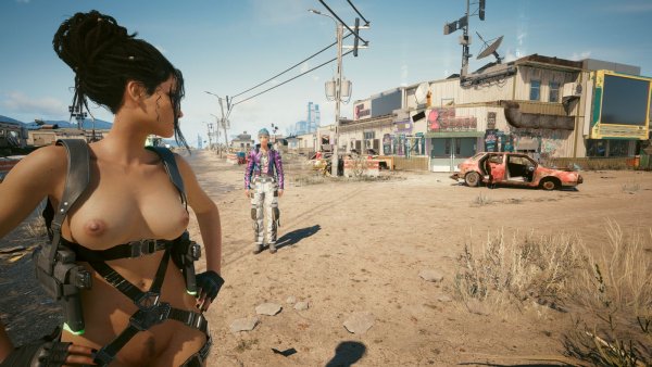 Панам: "Ви, ну ты идешь?" Cyberpunk 2077 глазами Windfire