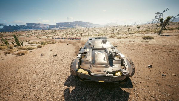 Пылим )) Cyberpunk 2077 глазами Windfire