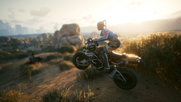 В пустошах на мотиках.. Cyberpunk 2077 глазами Windfire