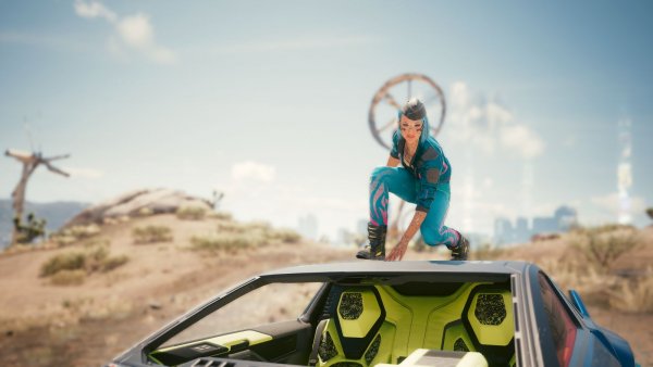 Cyberpunk 2077 глазами Windfire