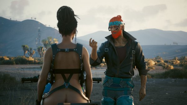 Подойди, детка.. ))) Cyberpunk 2077 глазами Windfire