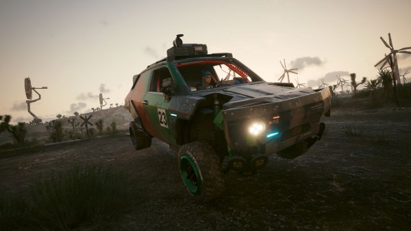 Прыг да скок. Cyberpunk 2077 глазами Windfire