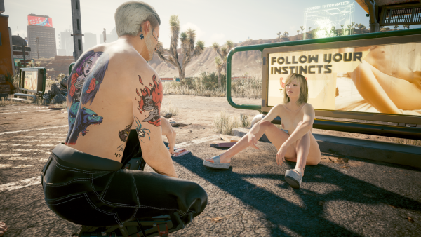 Ви:-"Теперь я вижу, что на этом билборде - ты!" - 1.