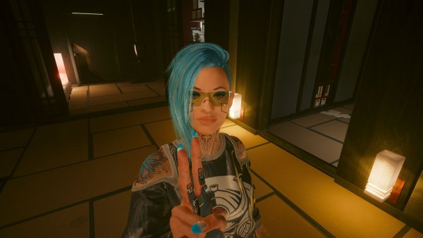 V.. Cyberpunk 2077 глазами Windfire