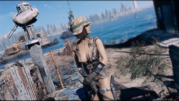 Паселенка на посту.. Fallout-4 (Сборка 9.0)