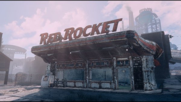 Поселение вблизи завода Корвега.