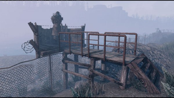 Поселенец на посту.. Poselenia Windfire Fallout-4