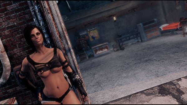 Nora дома, в Red Rocket.. Fallout-4 (Сборка 9.0)