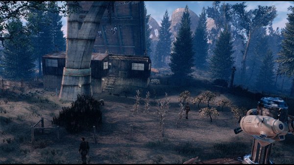 Вид на поселение.. Poselenia Windfire Fallout-4