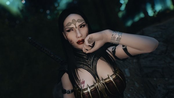 Хищница ночи.. Skyrim SE (Тропики 7.0)