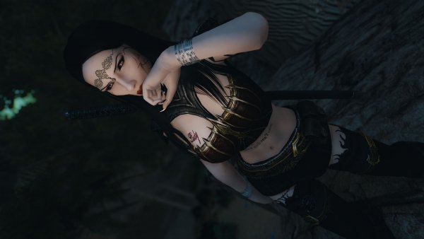 Хищница ночи.. Skyrim SE (Тропики 7.0)