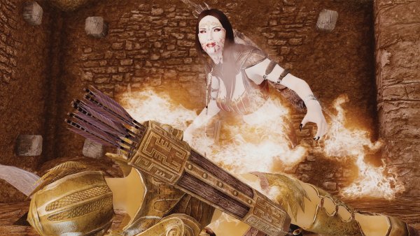 Велена, пришла в форт Талмора, как хищница ночи..