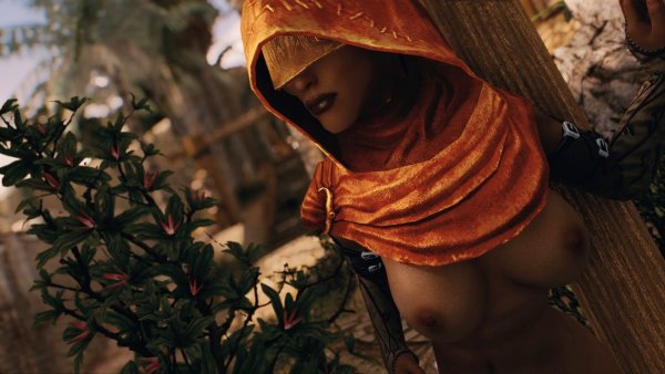 ДОРИАНА где-то в Вайтране.. Skyrim SE (Тропики 7.0)