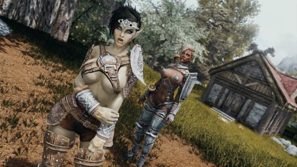 Мирроя и Райя в Озерном.. Sexrim AE (Тропики 12)