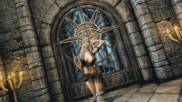 Ника учиться в Гильдии Магов.. Sexrim AE (Тропики 12)