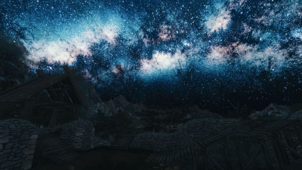 Вышли вы за ворота Вайтрана ночью..