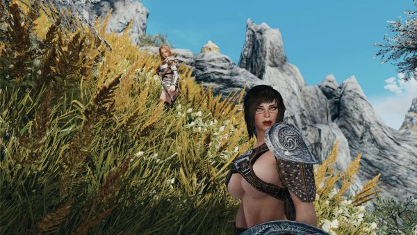 Эйла и Рия в высокогоье.. Sexrim AE (Тропики 12)