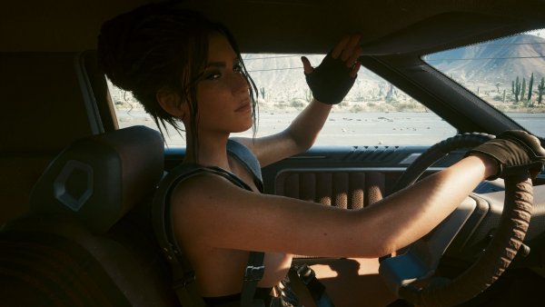 Панам за рулем.. Cyberpunk 2077 глазами Windfire
