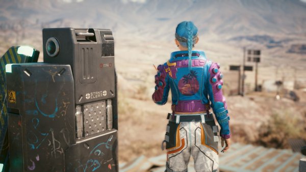 VEE.. Cyberpunk 2077 глазами Windfire