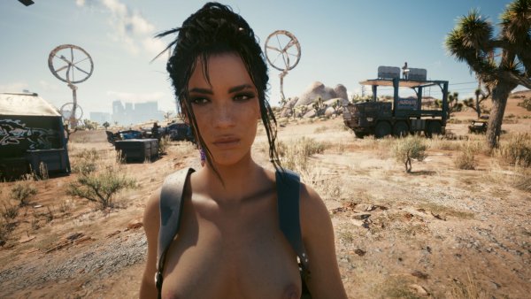 Панам нэйкед.. Cyberpunk 2077 глазами Windfire