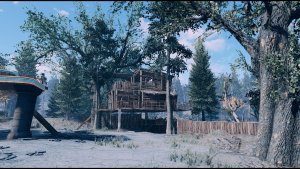 Хижина на земле Друмлин.. Poselenia Windfire Fallout-4
