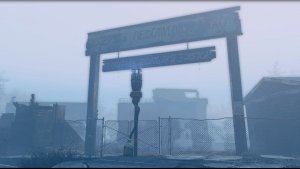 Лесопилка на озере Эхо.. Poselenia Windfire Fallout-4