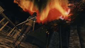 Огненное небо над Рифтеном.. Skyrim SE (Тропики 7.0)