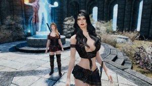 ИЛЛИЯ и Токката в гильдии магов.. Skyrim AE (Тропики 12)