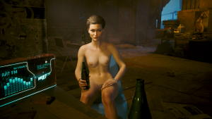 Госпожа Президент спаивает и соблазняет Ви.