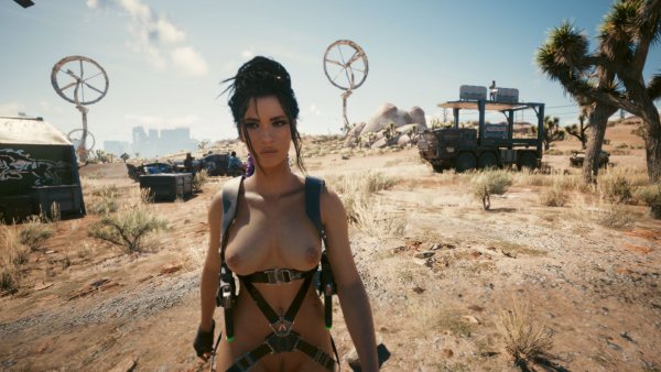 Панам нэйкед.. Cyberpunk 2077 глазами Windfire