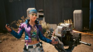 Кто против нас?! )) Cyberpunk 2077 глазами Windfire