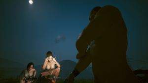 Лунный пейзаж.. Cyberpunk 2077 глазами Ded77